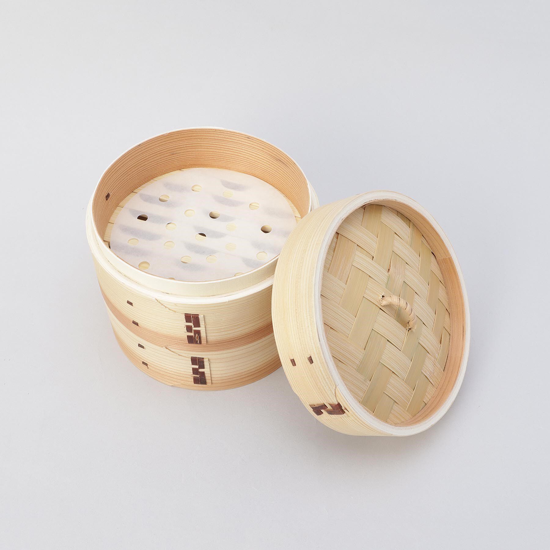212 KITCHEN STORE「せいろ 15cm 2段セット シート20枚付」|食器・キッチングッズ|