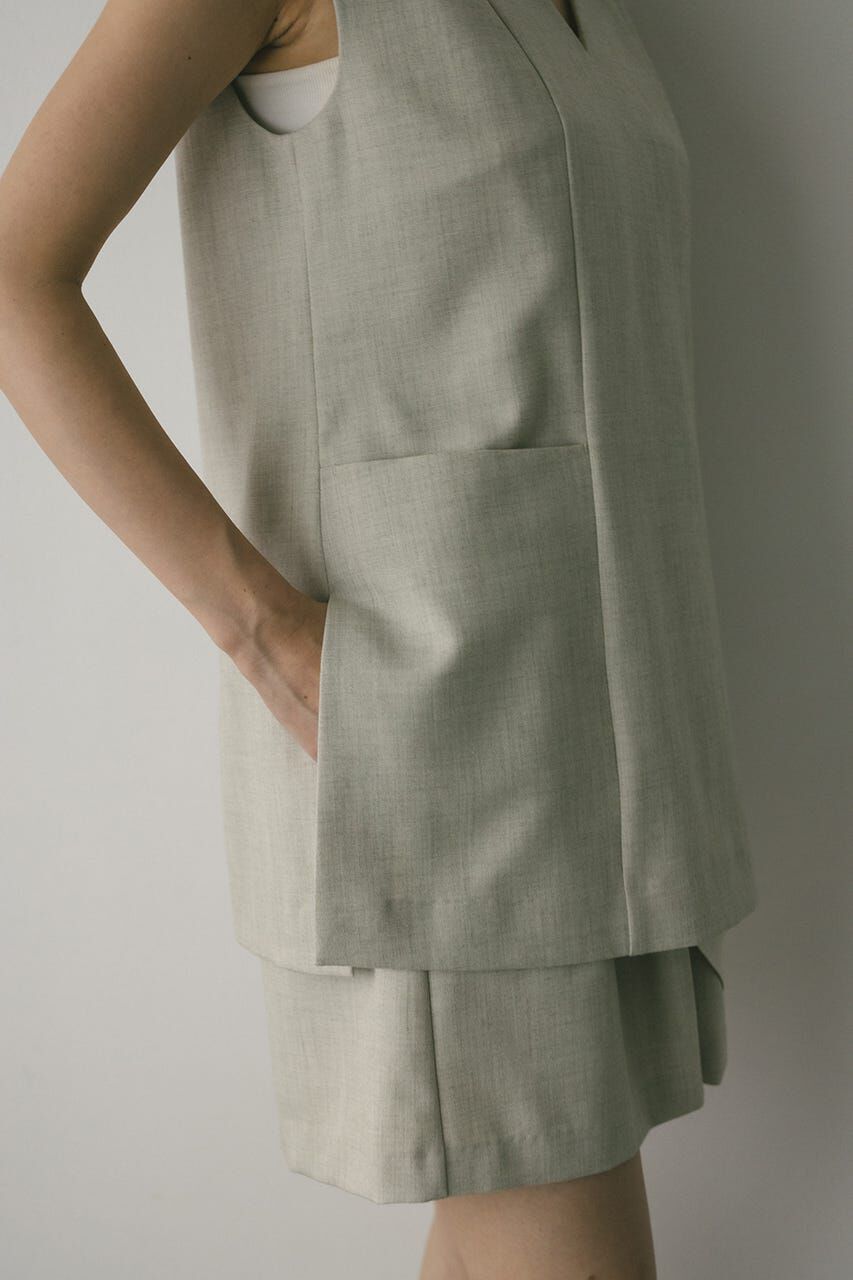 STYLEMIXER「レイヤーベストショートオールインワン」|その他|