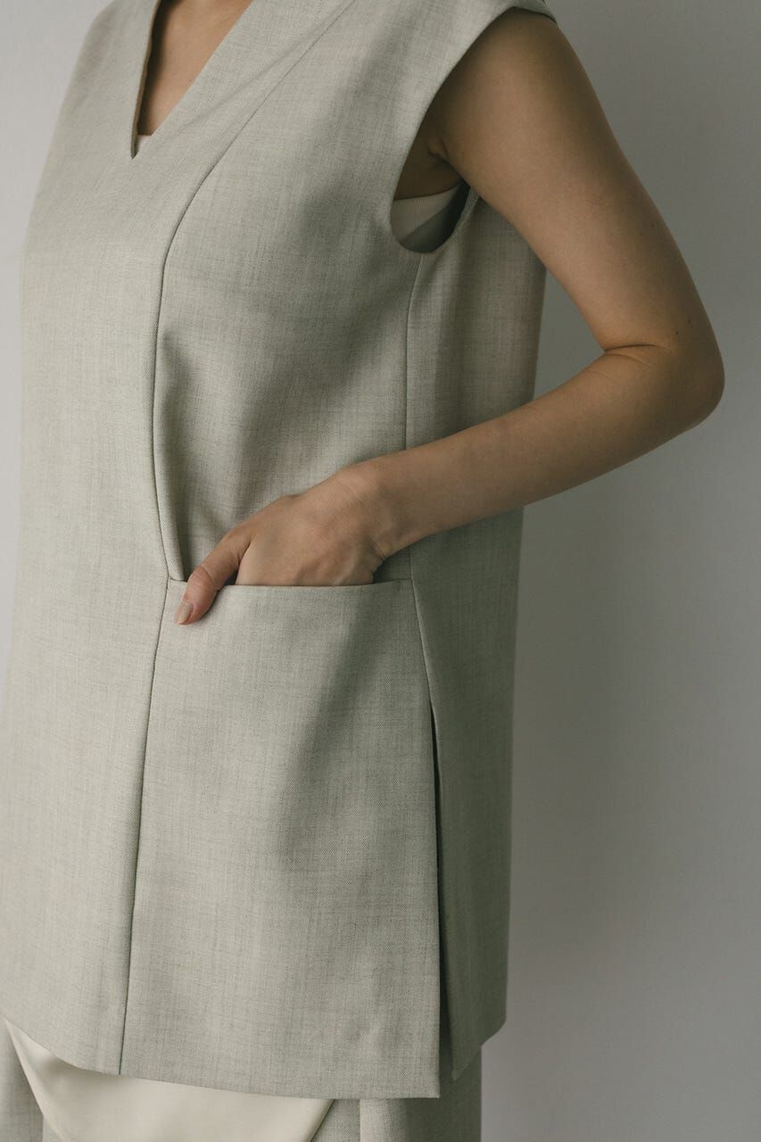 STYLEMIXER「レイヤーベストショートオールインワン」|その他|