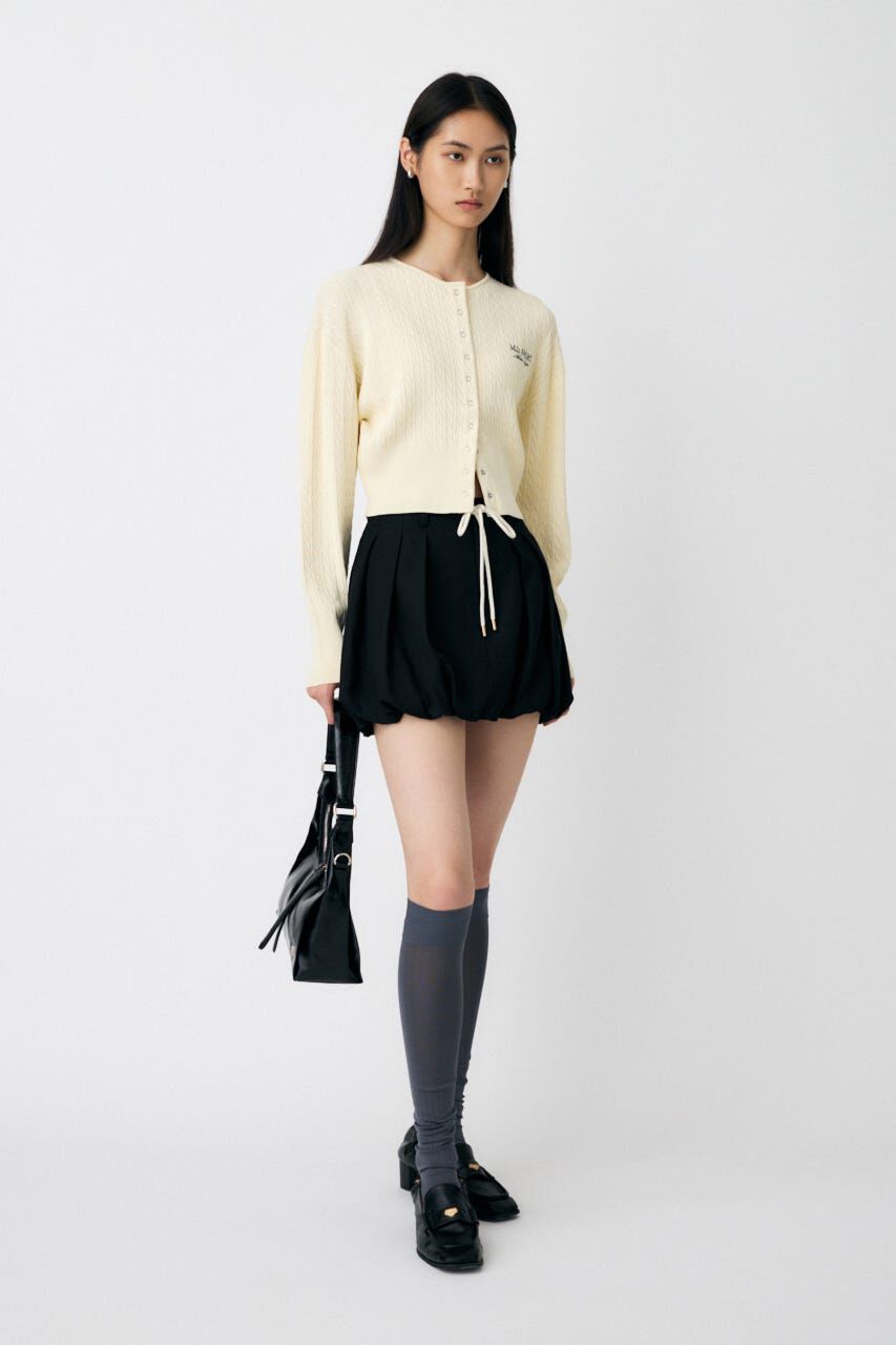 MOUSSY「TUCKED BALLOON MINI スカート」|スカート|