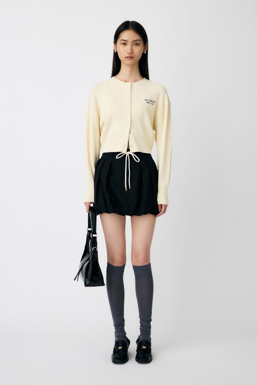 MOUSSY「TUCKED BALLOON MINI スカート」|スカート|