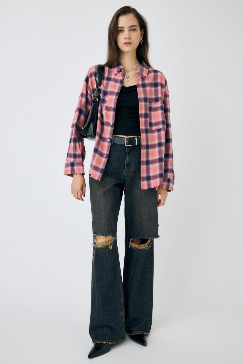 MOUSSY「BOUCLE TWEED キャミ」|キャミソール|