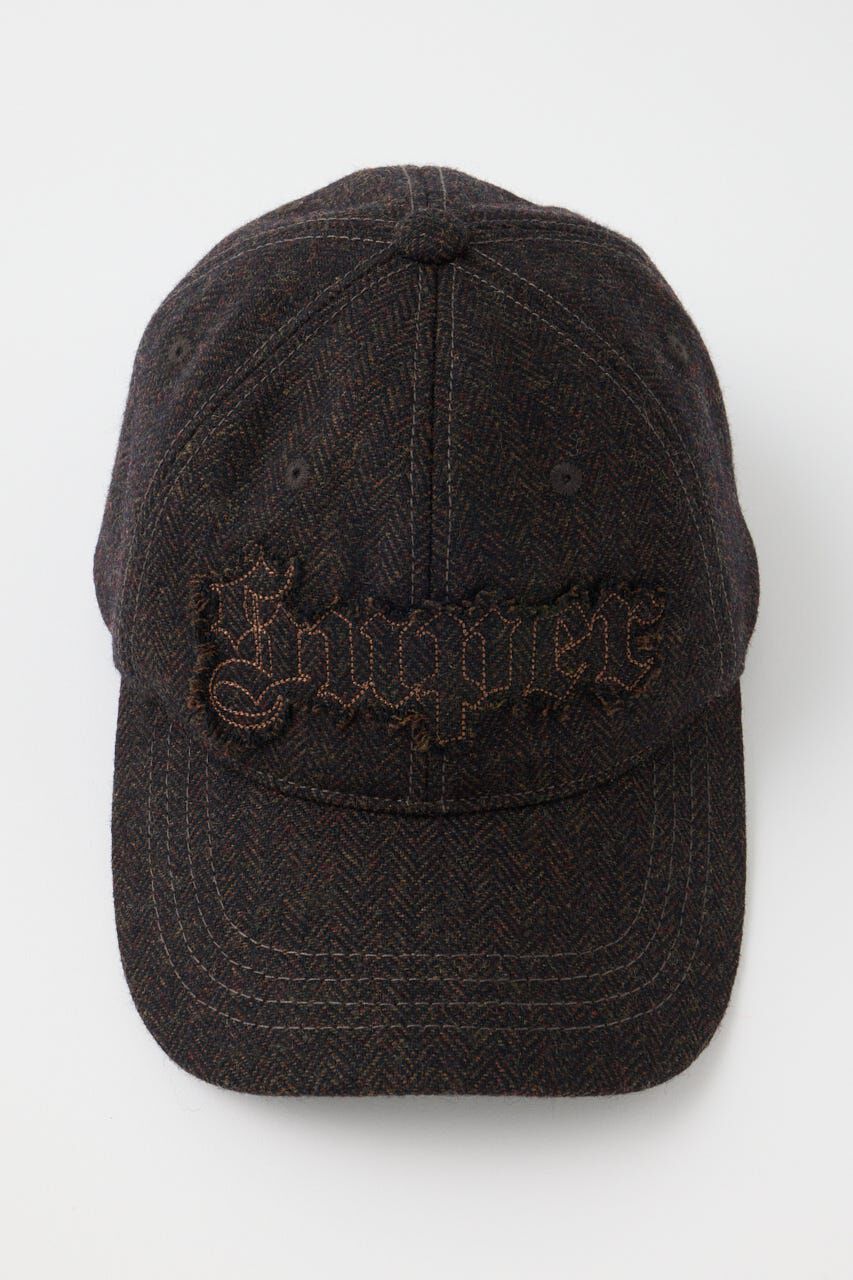 MOUSSY「PATCH WOOL ベースボールキャップ」|その他|BRN