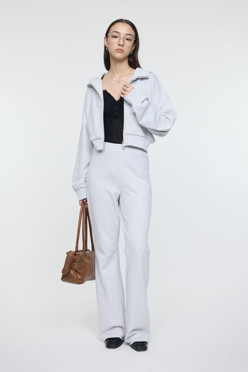 MOUSSY「SHORT ZIP UP フーディ」|パーカー|