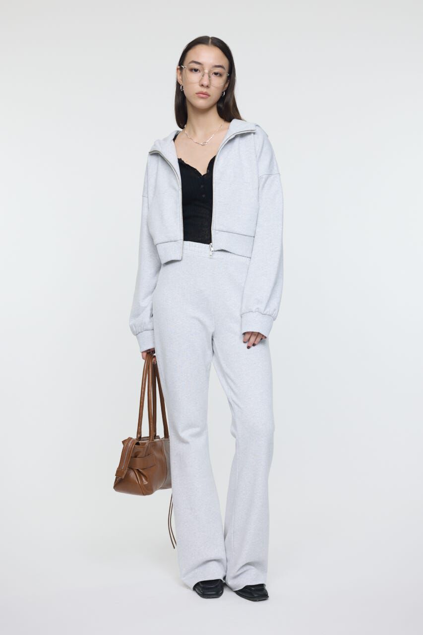 MOUSSY「SHORT ZIP UP フーディ」|パーカー|