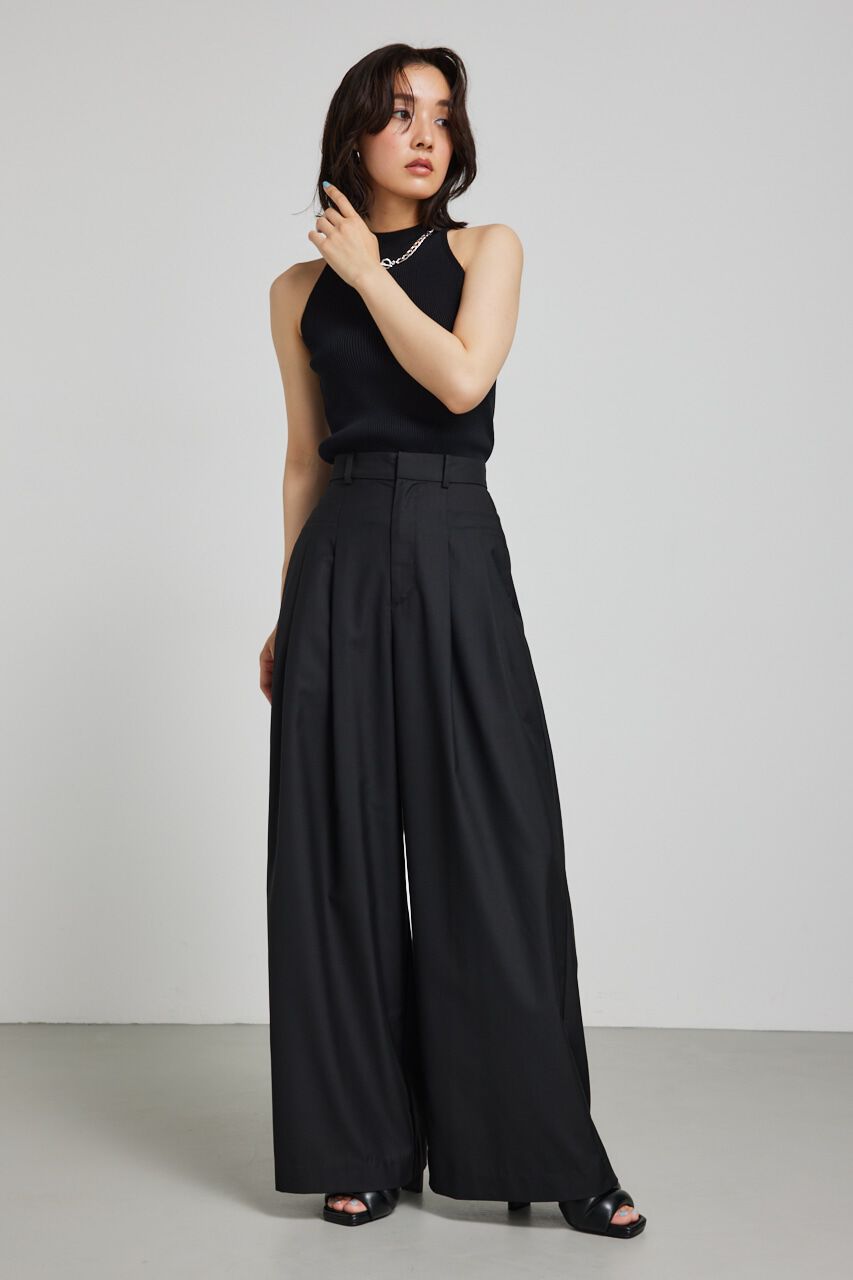 rienda「2WAYチェーンネックアメスリニットトップス」|タンクトップ|