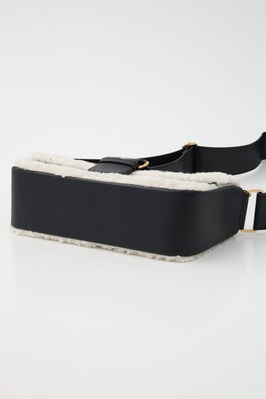 rienda「フェイクボアコンビショルダーバッグ」|その他|