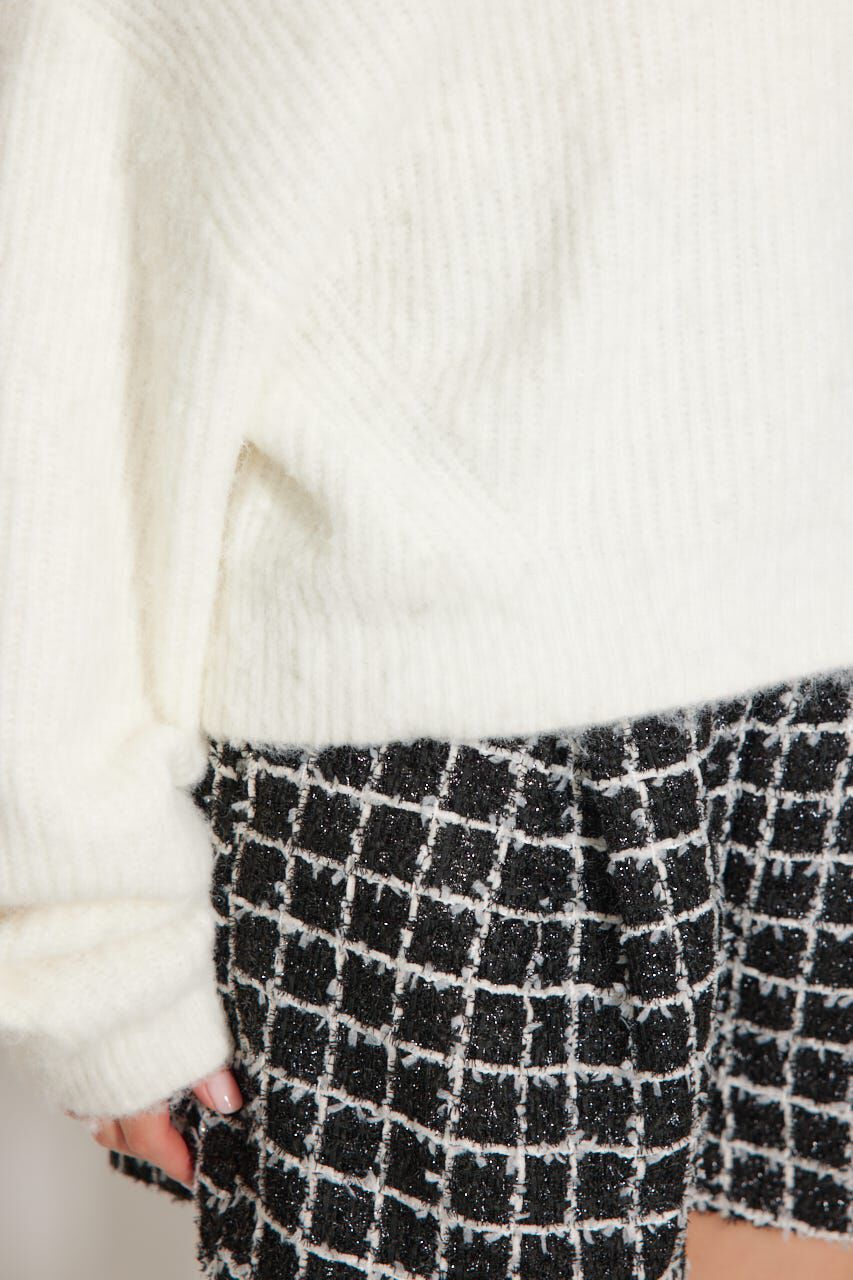 rienda「オフショルニットトップス」|ニット・セーター|