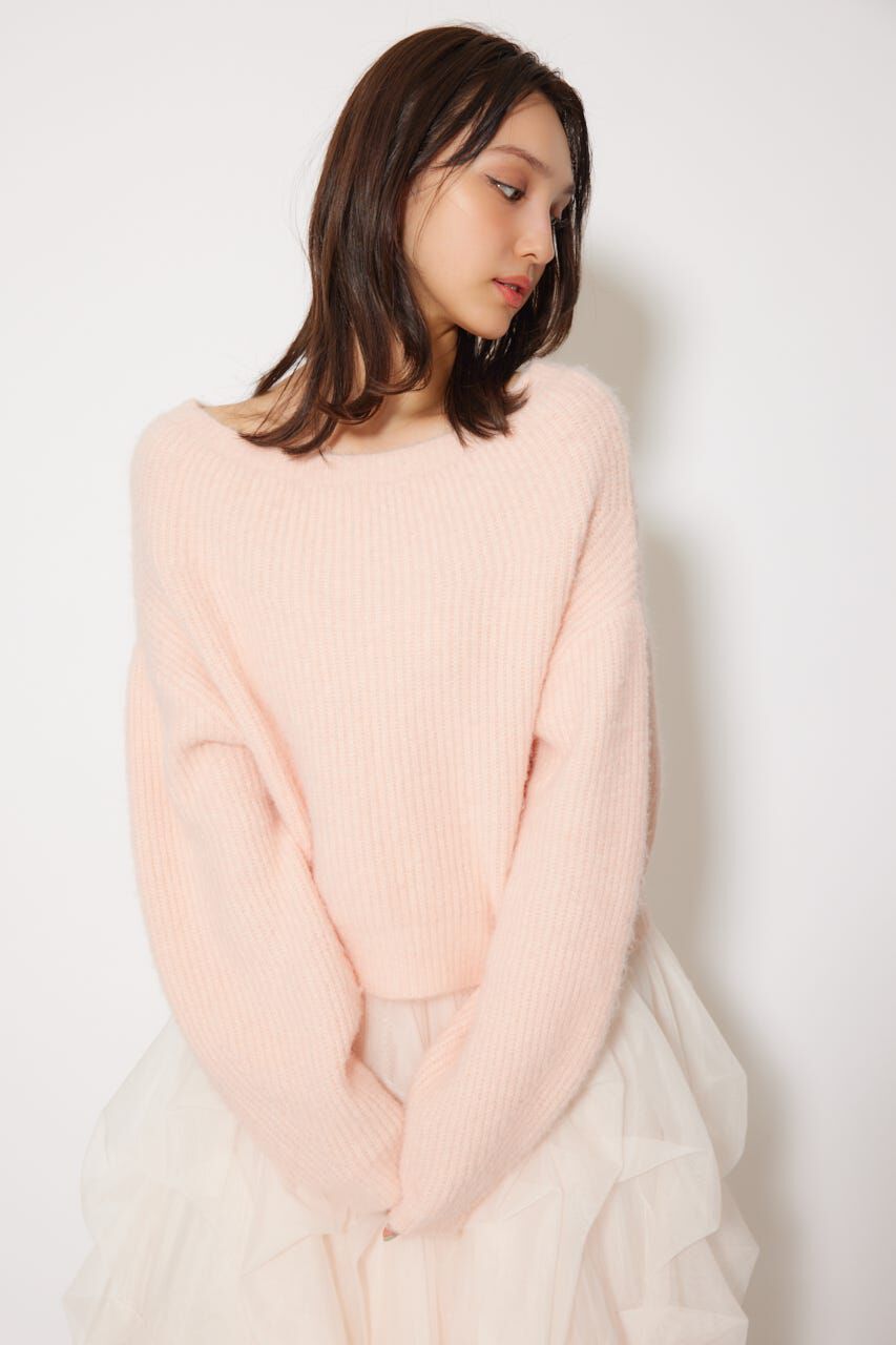 rienda「オフショルニットトップス」|ニット・セーター|