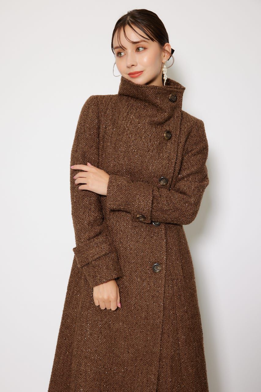 rienda「25オーバーネックシンデレララインコート」|その他|