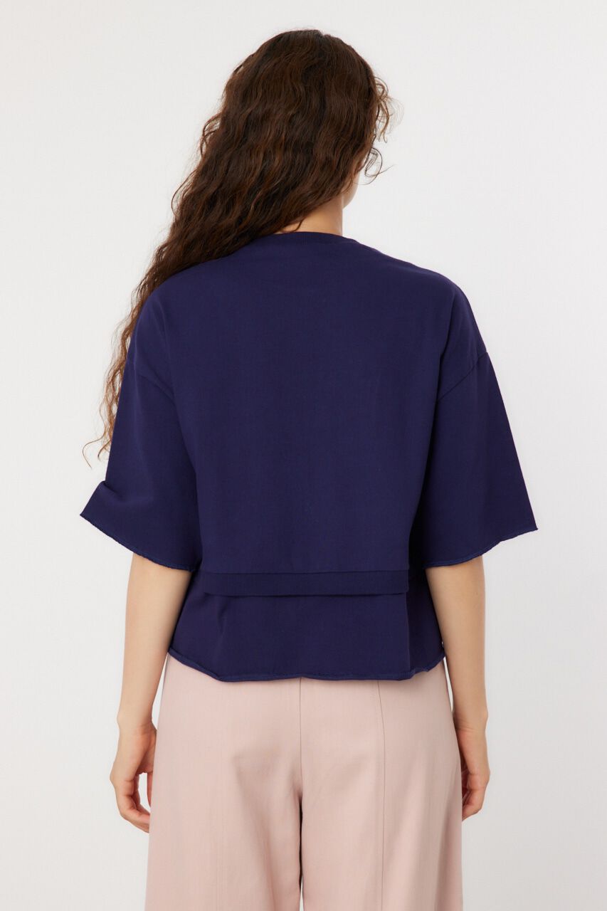 RODEO CROWNS「ボレロドッキングハーフスリーブスウェット」|Tシャツ・カットソー|