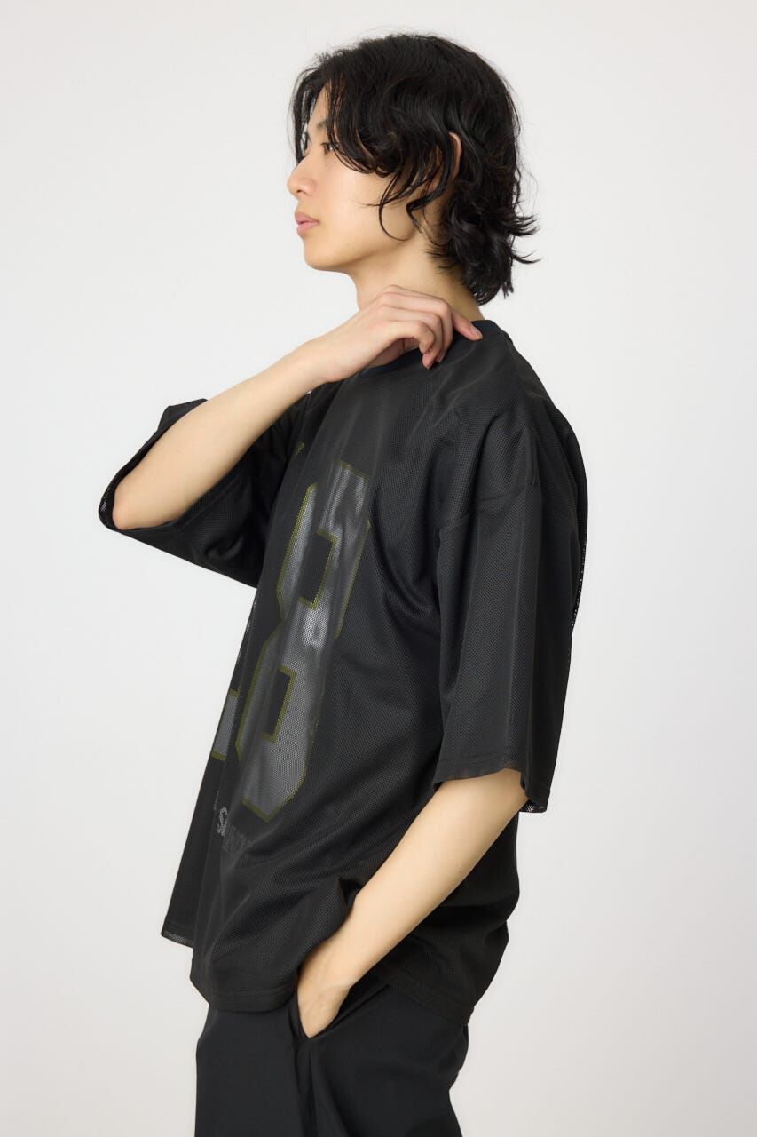 RODEO CROWNS「メッシュドッキンクナンバーTシャツ」|Tシャツ・カットソー|