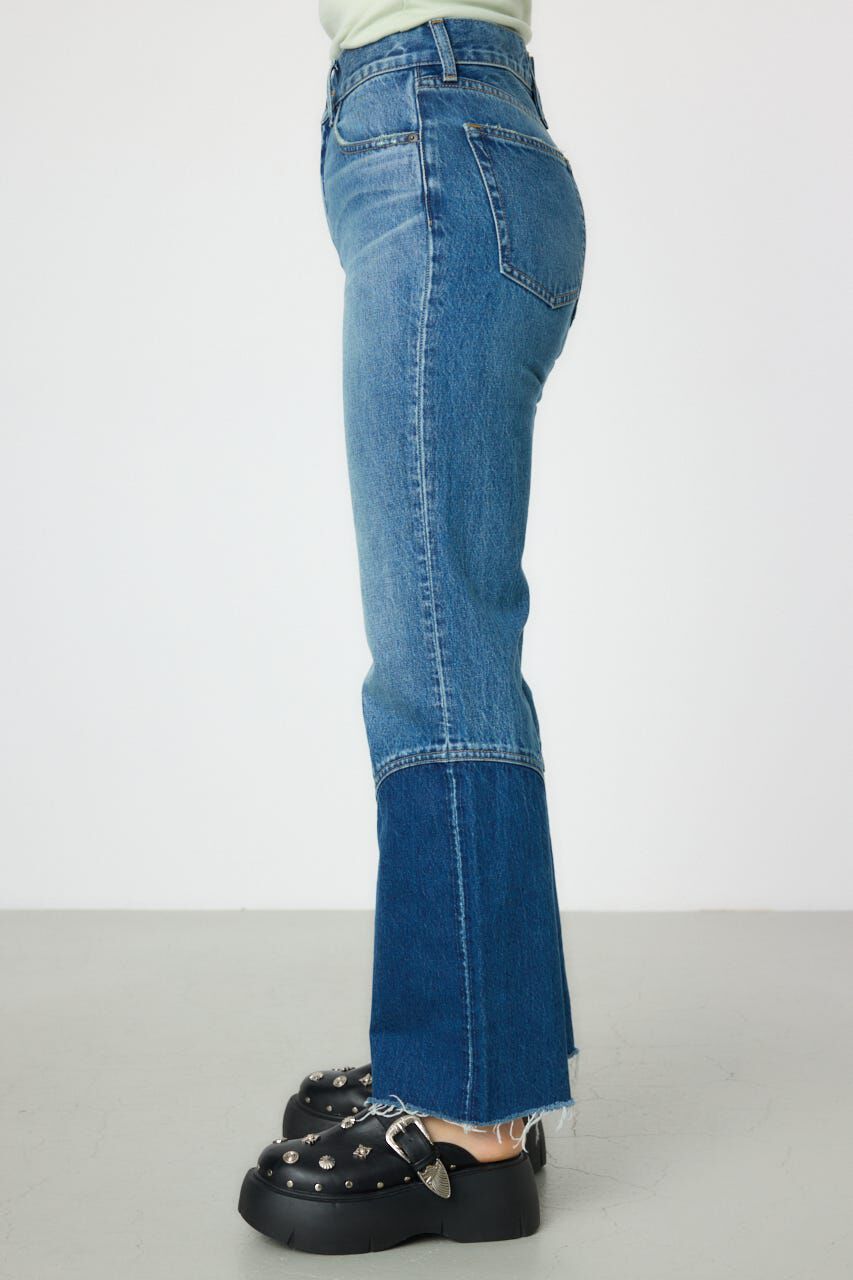 RODEO CROWNS「HEM WESTERN デニムパンツ」|デニム|