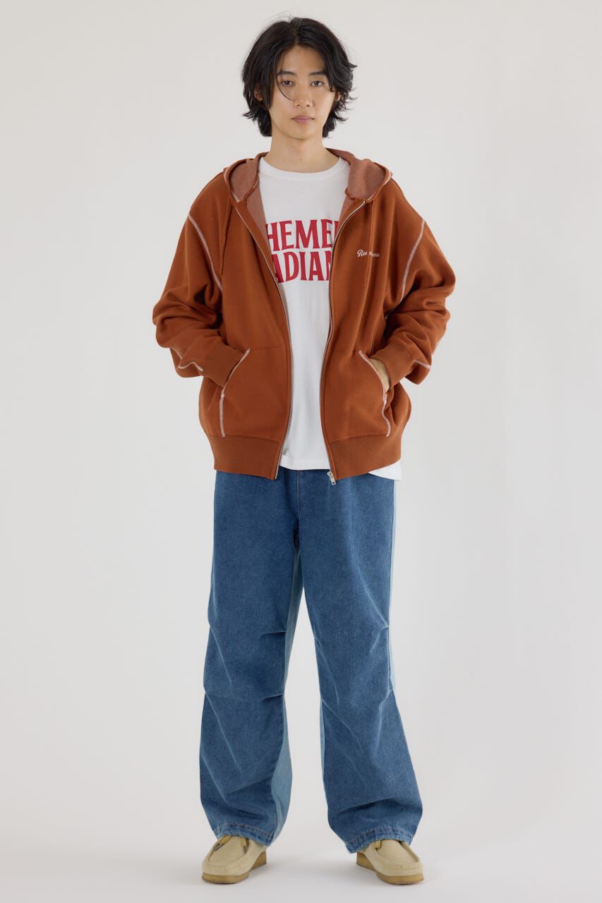 RODEO CROWNS「スウェットライクロゴZIPパーカー」|パーカー|