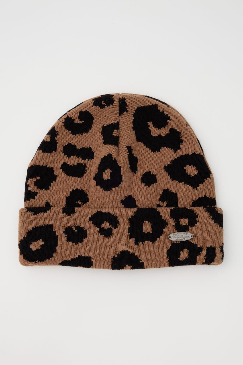 RODEO CROWNS「ポイントカラーロゴビーニー」|その他|柄BRN5