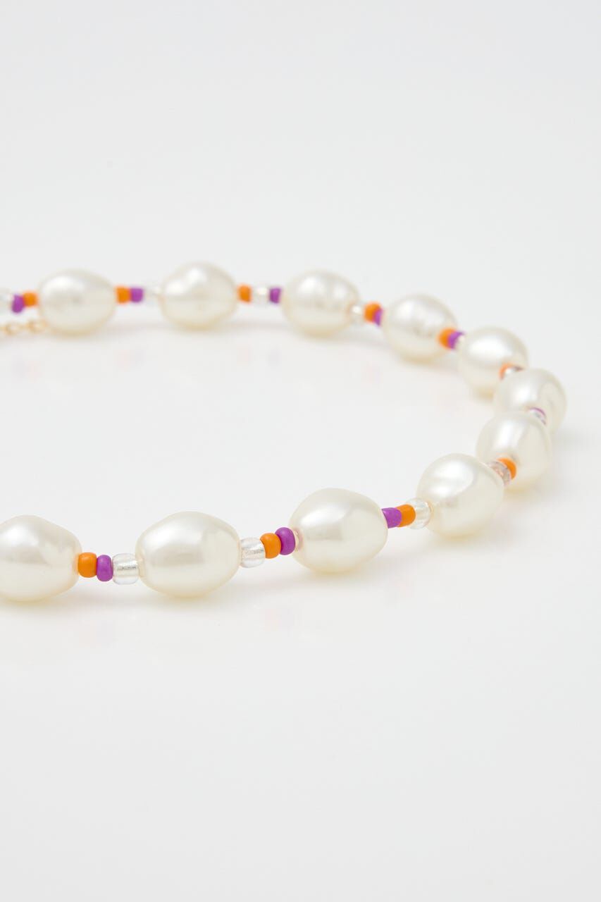 RODEO CROWNS「フェイクパールビーズネックレス」|ネックレス|