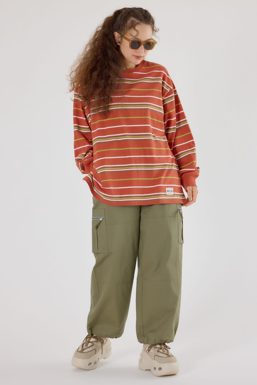 RODEO CROWNS「マルチボーダートップス」|Tシャツ・カットソー|