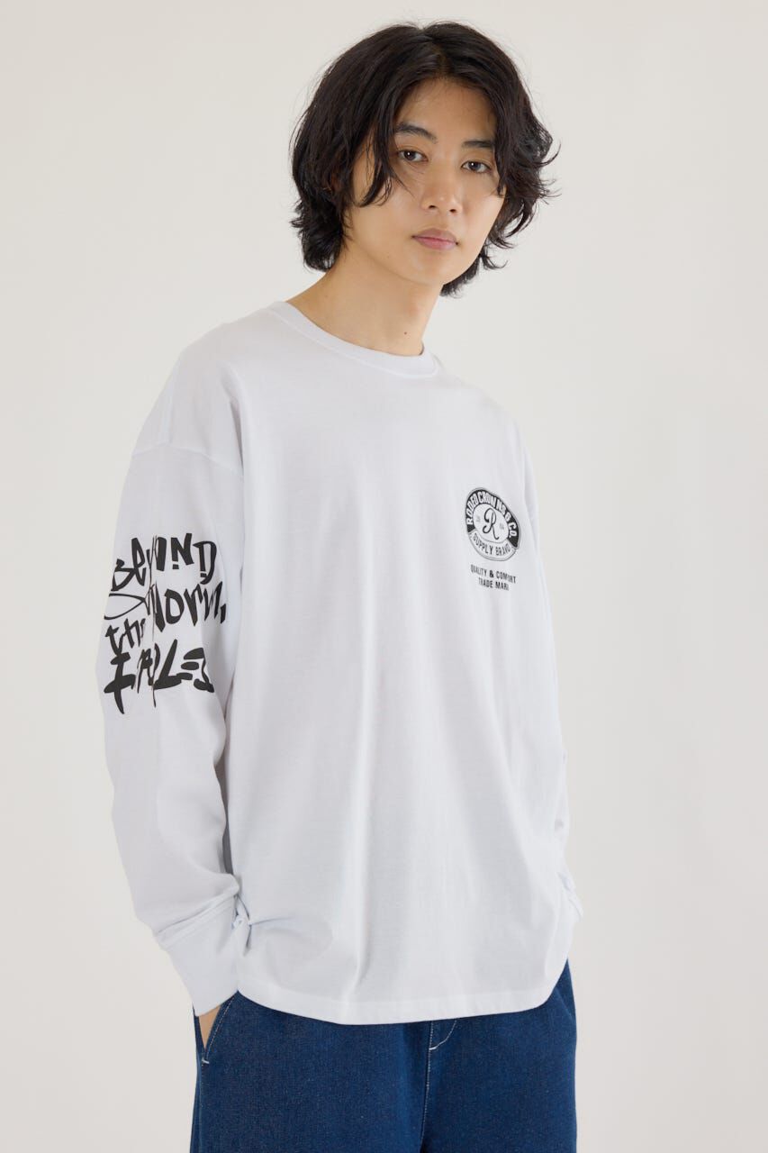 RODEO CROWNS「3steps 長袖Tシャツ」|Tシャツ・カットソー|