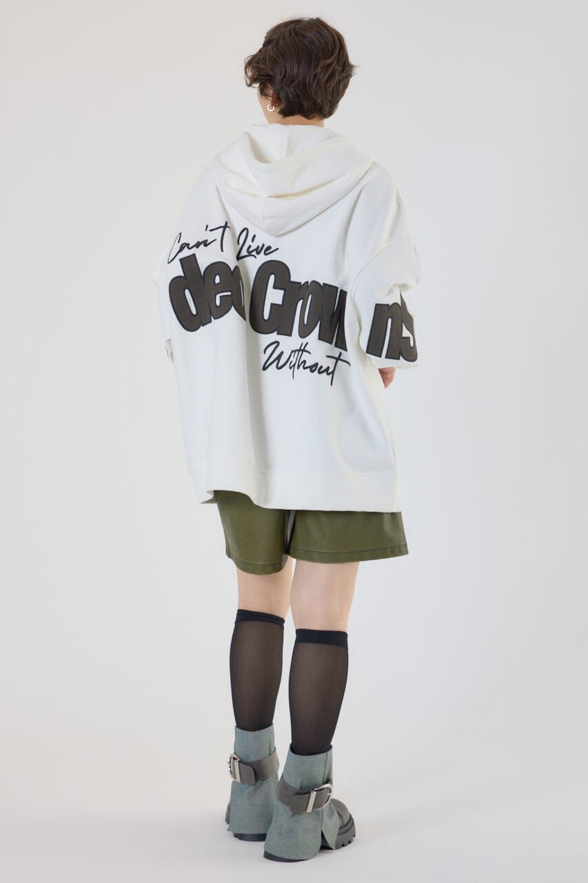 RODEO CROWNS「ロゴアップリケルーズパーカー」|パーカー|