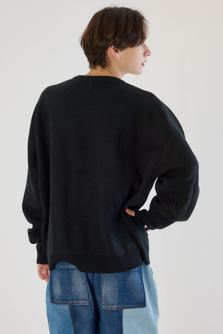 RODEO CROWNS「レタリングフラワーパイルニット」|ニット・セーター|