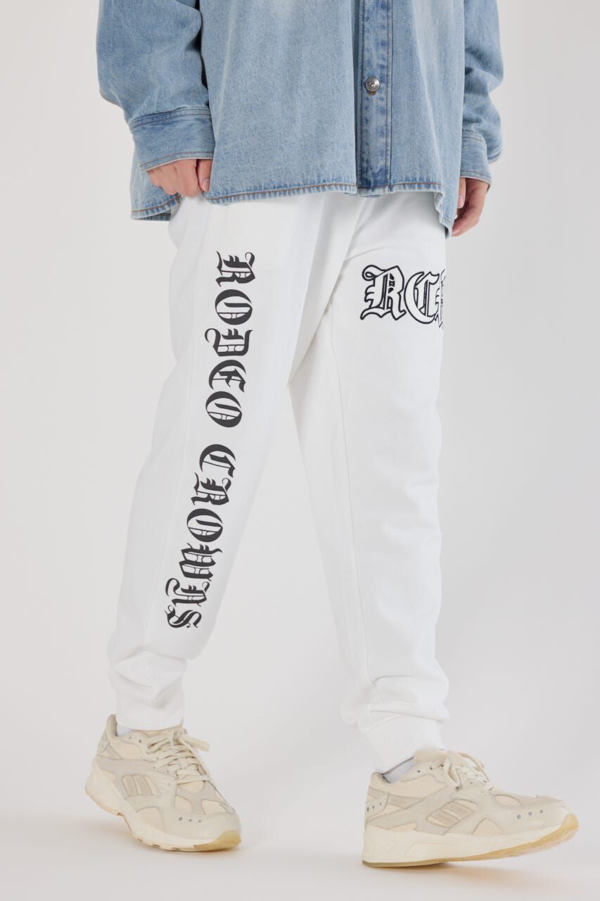 RODEO CROWNS「Blackletter パンツ」|その他|WHT