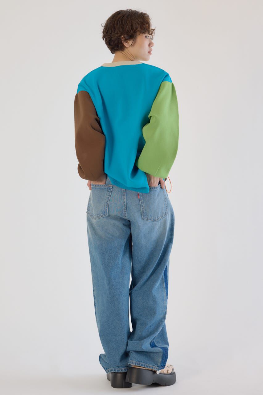 RODEO CROWNS「ワイド ルーズデニム」|デニム|