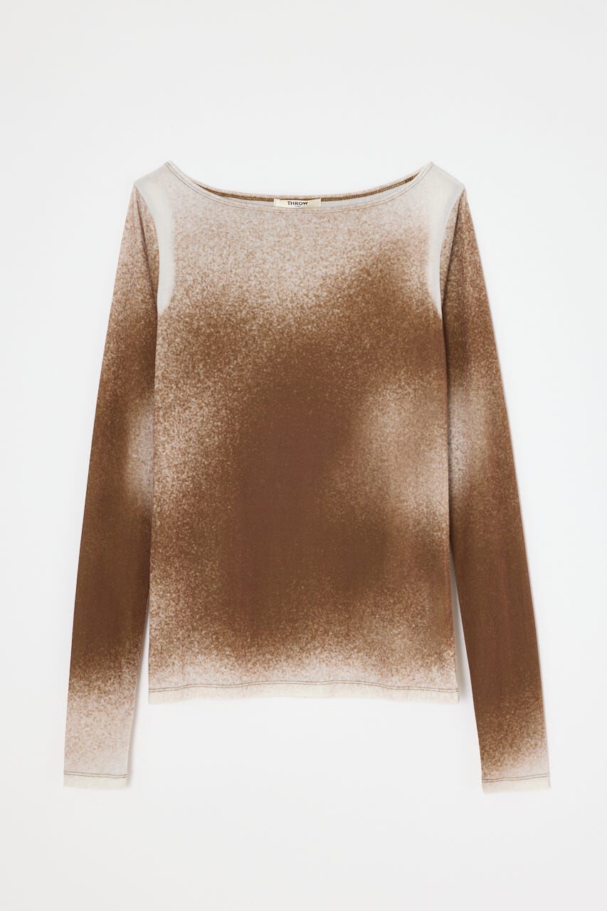 SLY「FADE VELOURS B／N トップス」|Tシャツ・カットソー|