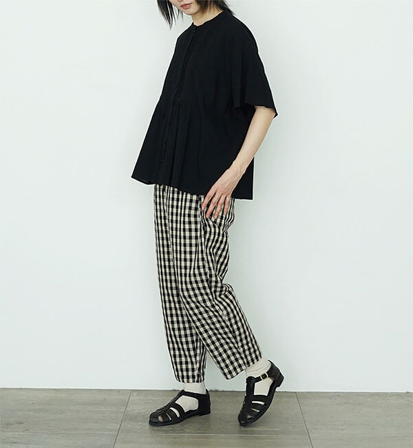 オオカミとフクロウ「オオカミとひつじ雲のノーン&ldquo;ブラウス&rdquo;」|シャツ・ブラウス|