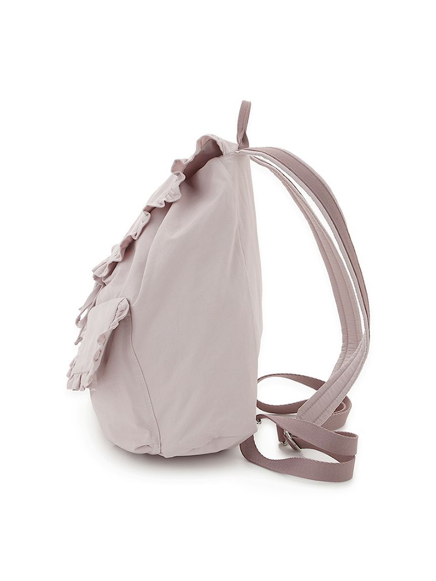 SNIDEL HOME「コットンライクフリルバックパック」|リュック|