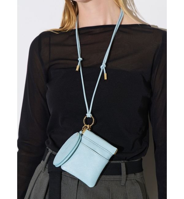 ELENDEEK「MIRROR SMARTPHONE SHOULDER」|その他|アイスブルー