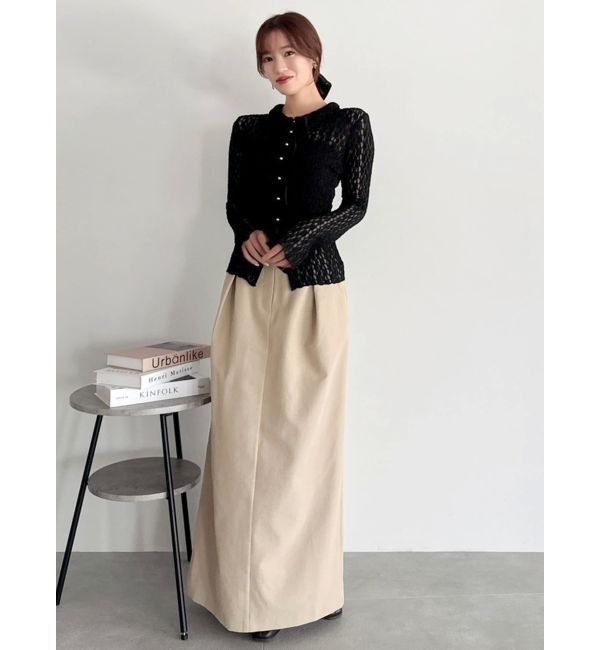 dazzlin「シュリンクレースコンパクトシャツ」|シャツ・ブラウス|