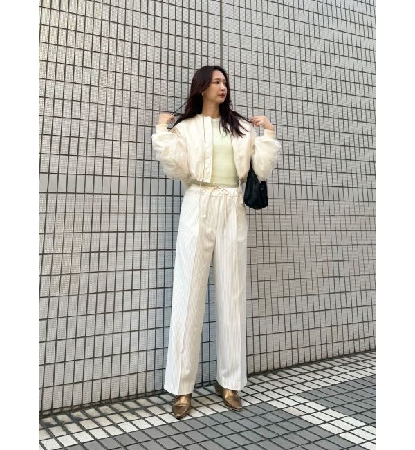 MERCURYDUO「【OUNNOUN】ダブルウエストバンドパンツ」|その他|