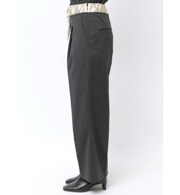 MERCURYDUO「【OUNNOUN】ダブルウエストバンドパンツ」|その他|