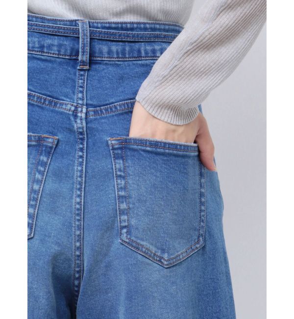 MERCURYDUO「【OUNNOUN】ハイライズワイドレッグデニム」|その他|