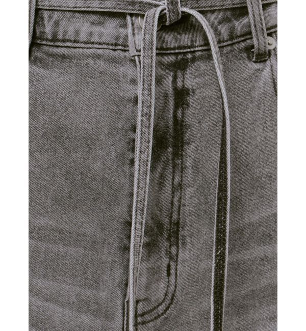 MERCURYDUO「【OUNNOUN】ハイライズワイドレッグデニム」|その他|