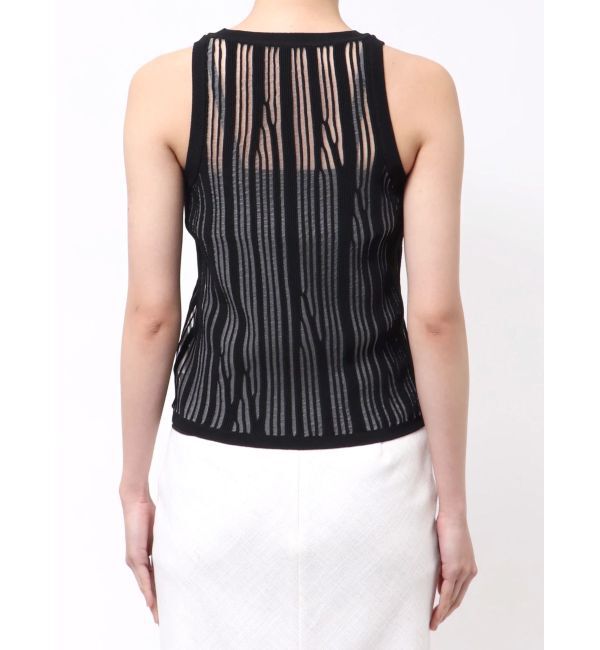 MERCURYDUO「【OUNNOUN】ランダムストライプアメスリニット」|ニット・セーター|