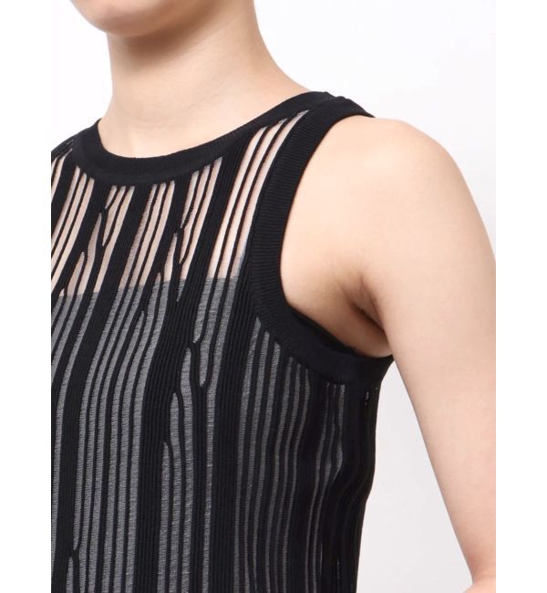 MERCURYDUO「【OUNNOUN】ランダムストライプアメスリニット」|ニット・セーター|