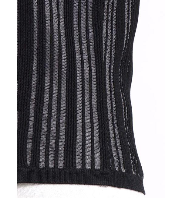 MERCURYDUO「【OUNNOUN】ランダムストライプアメスリニット」|ニット・セーター|