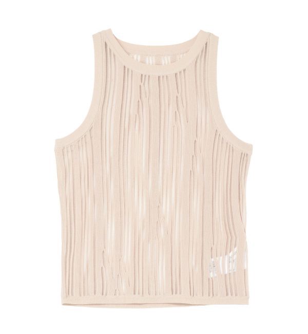 MERCURYDUO「【OUNNOUN】ランダムストライプアメスリニット」|ニット・セーター|