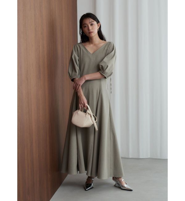 MERCURYDUO「Serena Ruched Hobo Handle Crossbody Bag」|ハンドバッグ|