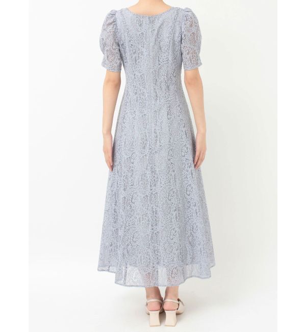 MERCURYDUO「レースパイピングロングワンピース」|ワンピース|