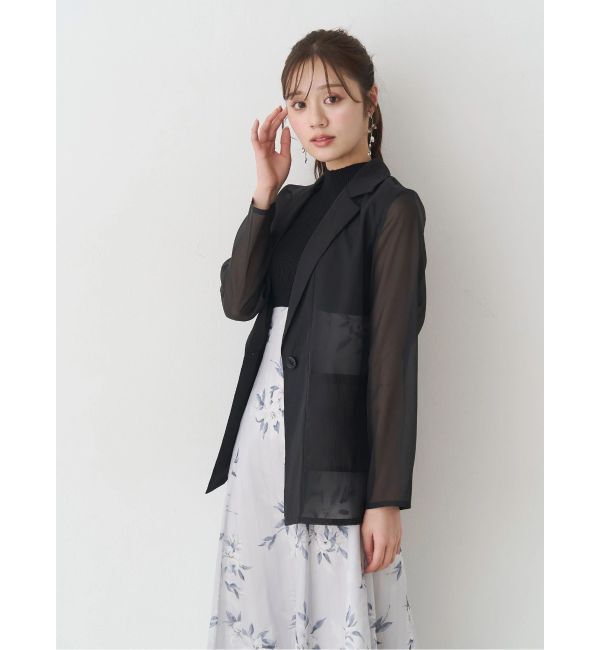 MERCURYDUO「花柄ドッキングバックレースアップワンピース」|ワンピース|