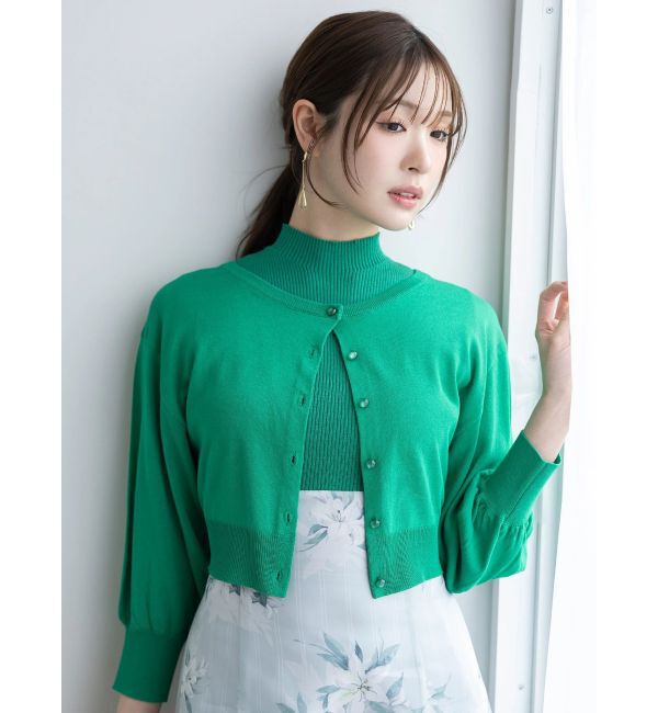 MERCURYDUO「花柄ドッキングバックレースアップワンピース」|ワンピース|