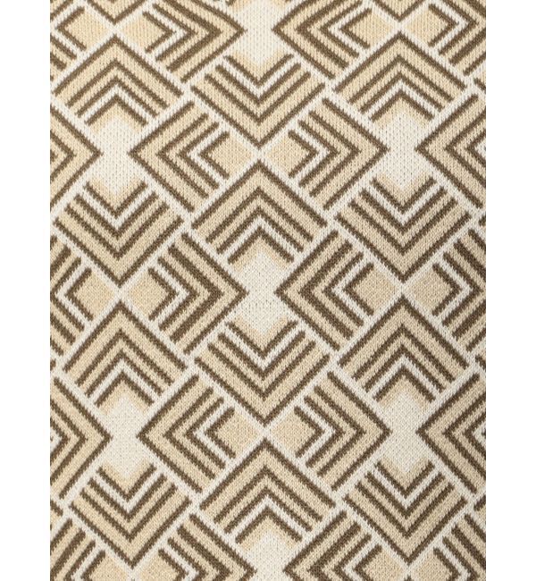 MURUA「ジオメトリックニットタンク」|タンクトップ|