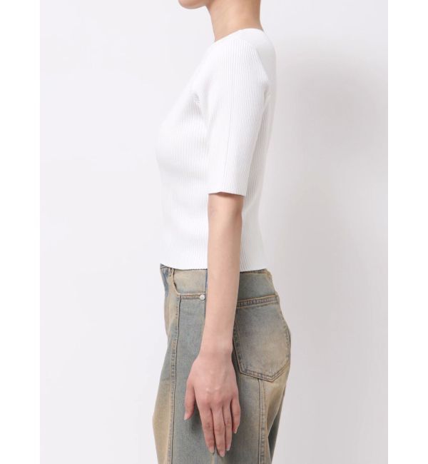 MURUA「ワンショルハーフニット」|ニット・セーター|