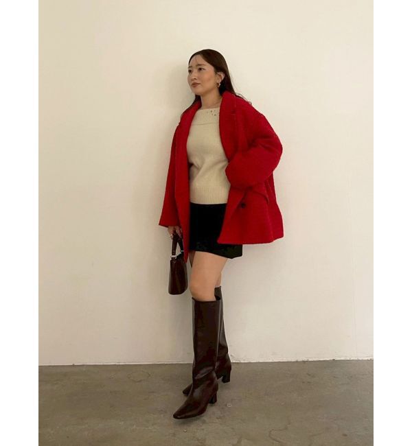 LAGUNAMOON「ツイードオーバージャケットコート」|その他|