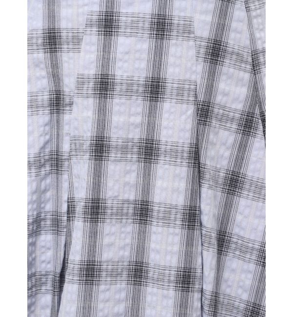 LAGUNAMOON「チェックタックフレアスカート」|スカート|