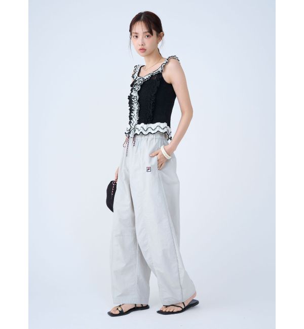 LAGUNAMOON「【FILA別注】エアリーナイロンバナナパンツ」|その他|