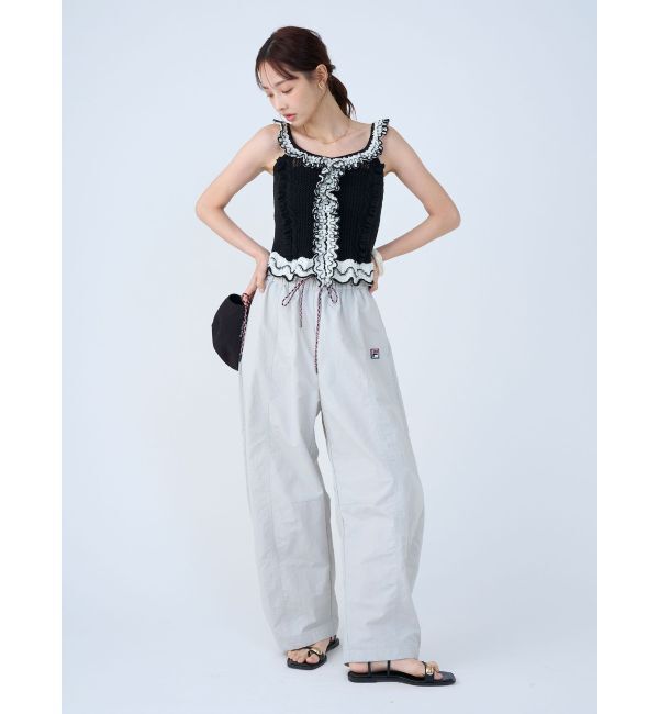 LAGUNAMOON「【FILA別注】エアリーナイロンバナナパンツ」|その他|