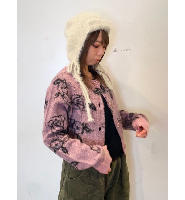 jouetie「2WAYパターンショートカーデ」|カーディガン|